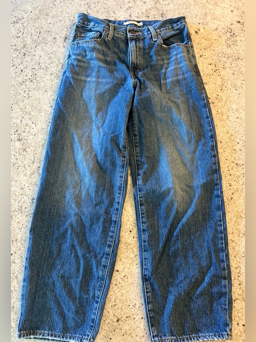 Levi's Women's Baggy Dad Denim Jeans - Blue